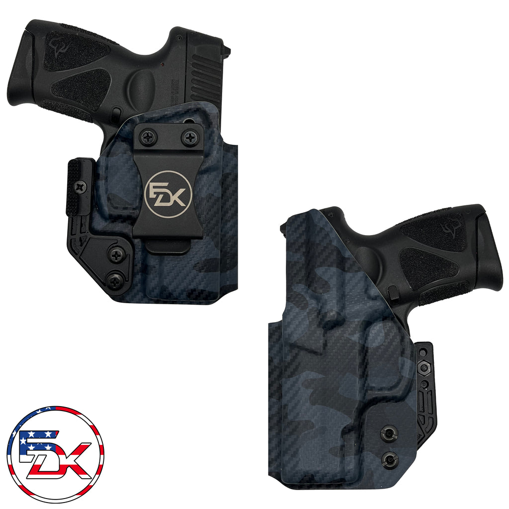 Taurus G2C G2S G3C IWB Inside the Waistband Holster CF Carbin Fiber Black Camo Custom