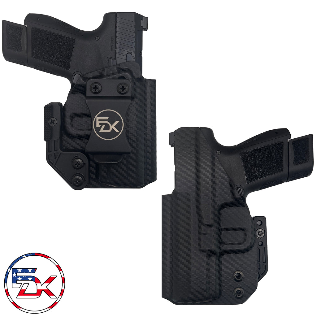 Canik Mete MC9 IWB Inside the waistband CF Carbon Fiber Black Kydex Holster