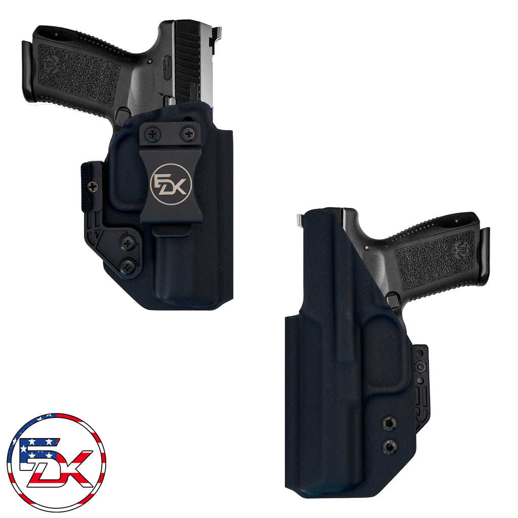 Canik TP9SF Elite IWB Inside the Waistband Black Kydex Holster