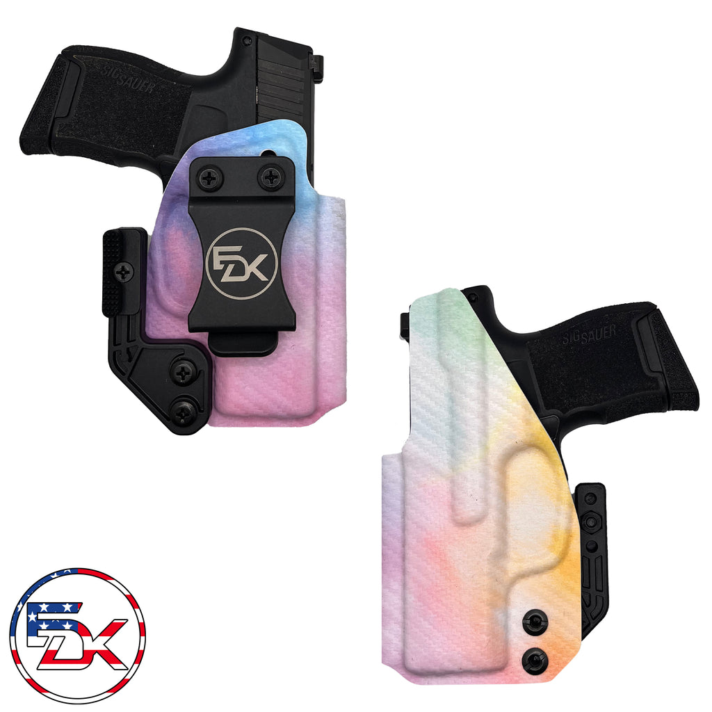 Sig Sauer P365 Custom Water Color Watercolor IWB Holster Inside the waistband