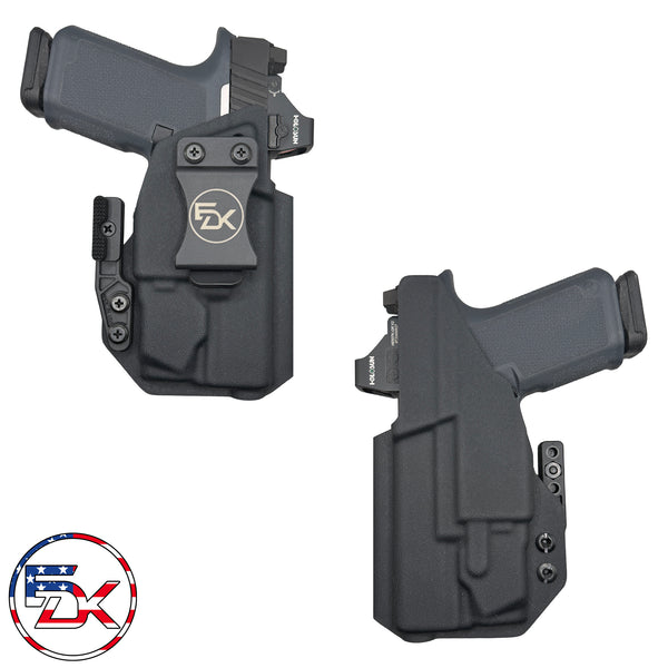 Glock 17 - Olight PL X - Inside the Waistband (IWB) kydex Holsters