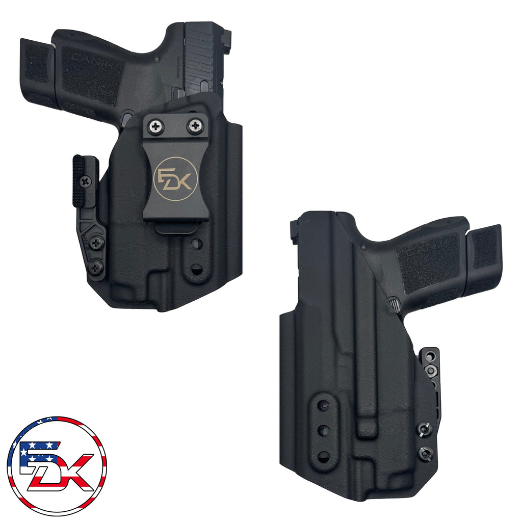 Canik Mete MC9 w/Olight Baldr S (Open Ended) - Inside the Waistband (IWB) kydex Holsters - Everydaykydex