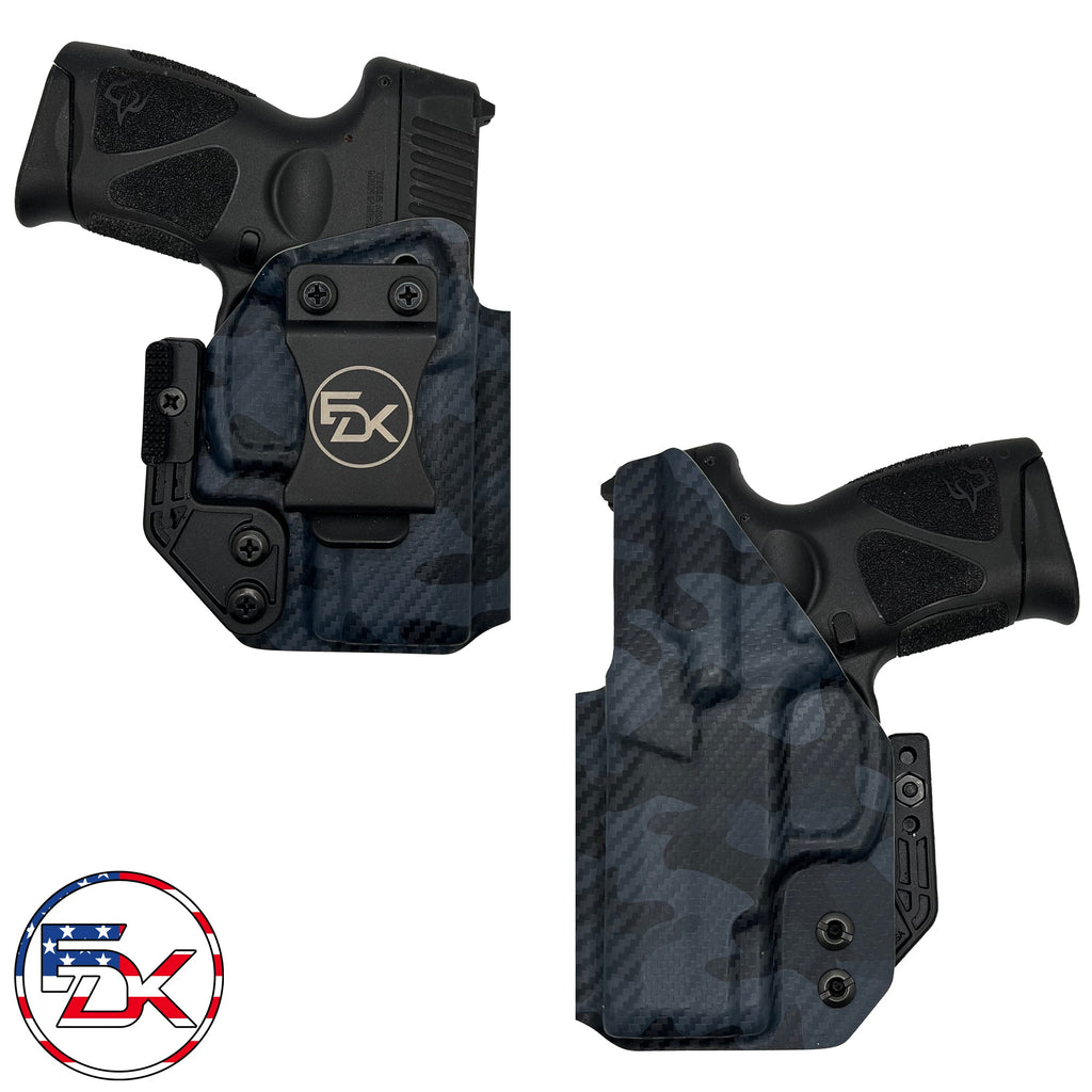 Carbon Fiber Camo - Black - Inside the Waistband (IWB) Holster - Everydaykydex