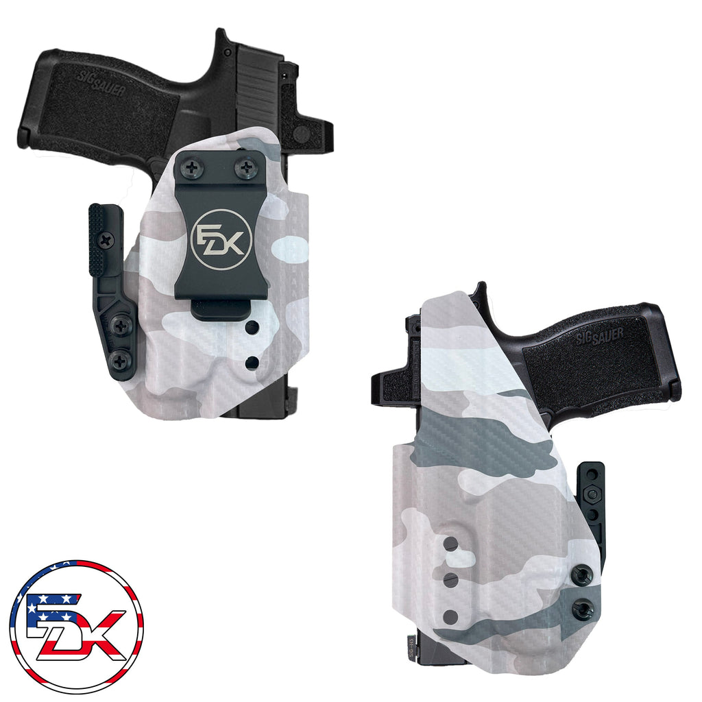 Carbon Fiber Camo - Desert Multicam - Inside the Waistband (IWB) Holster - Everydaykydex