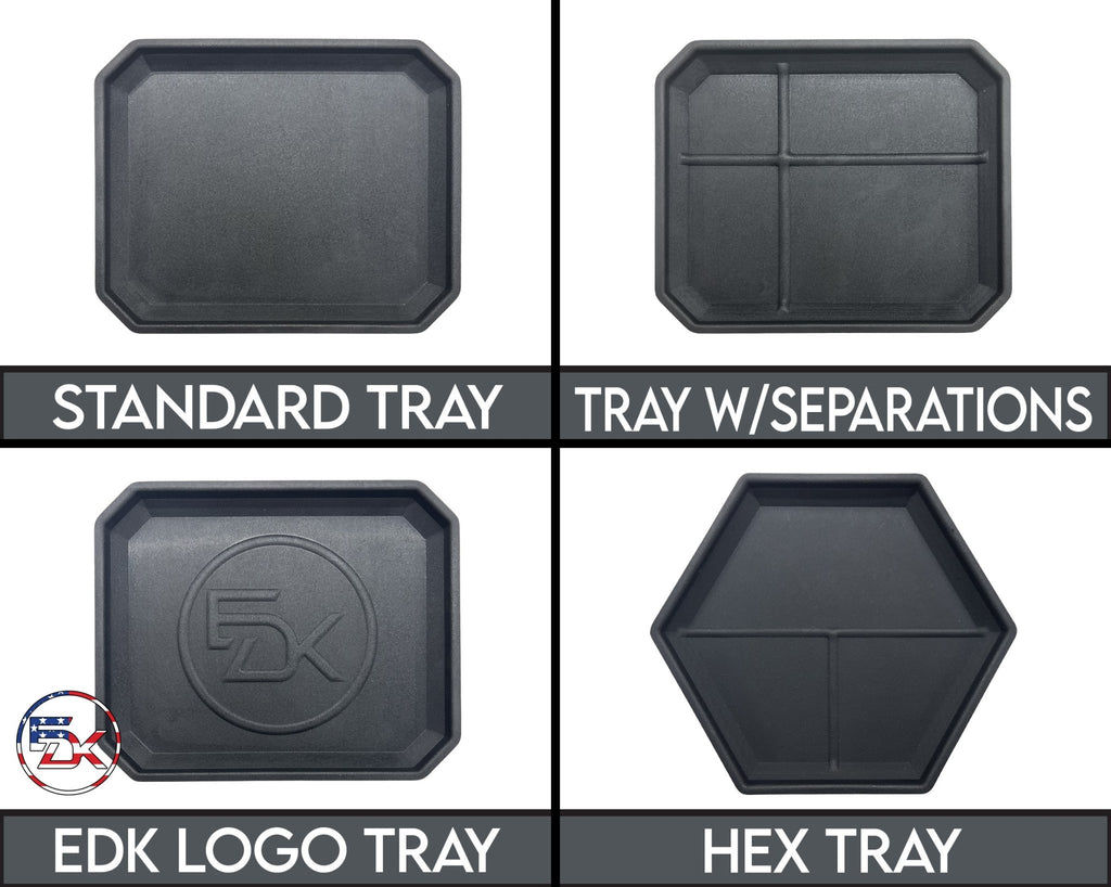 Carbon Fiber Camo - Military Digital - EDC Kydex Tray - Everydaykydex