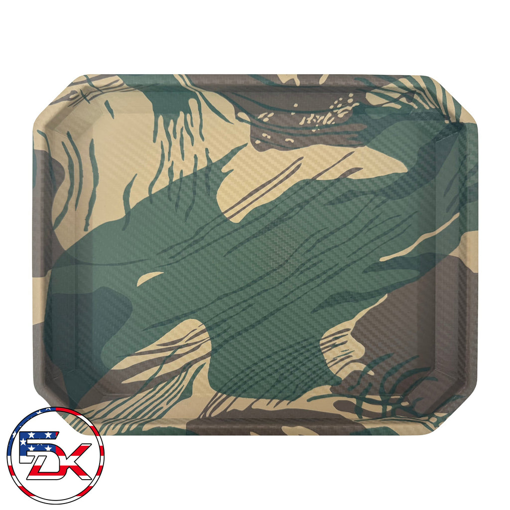 Carbon Fiber Camo - Rhodesian - EDC Kydex Tray - Everydaykydex