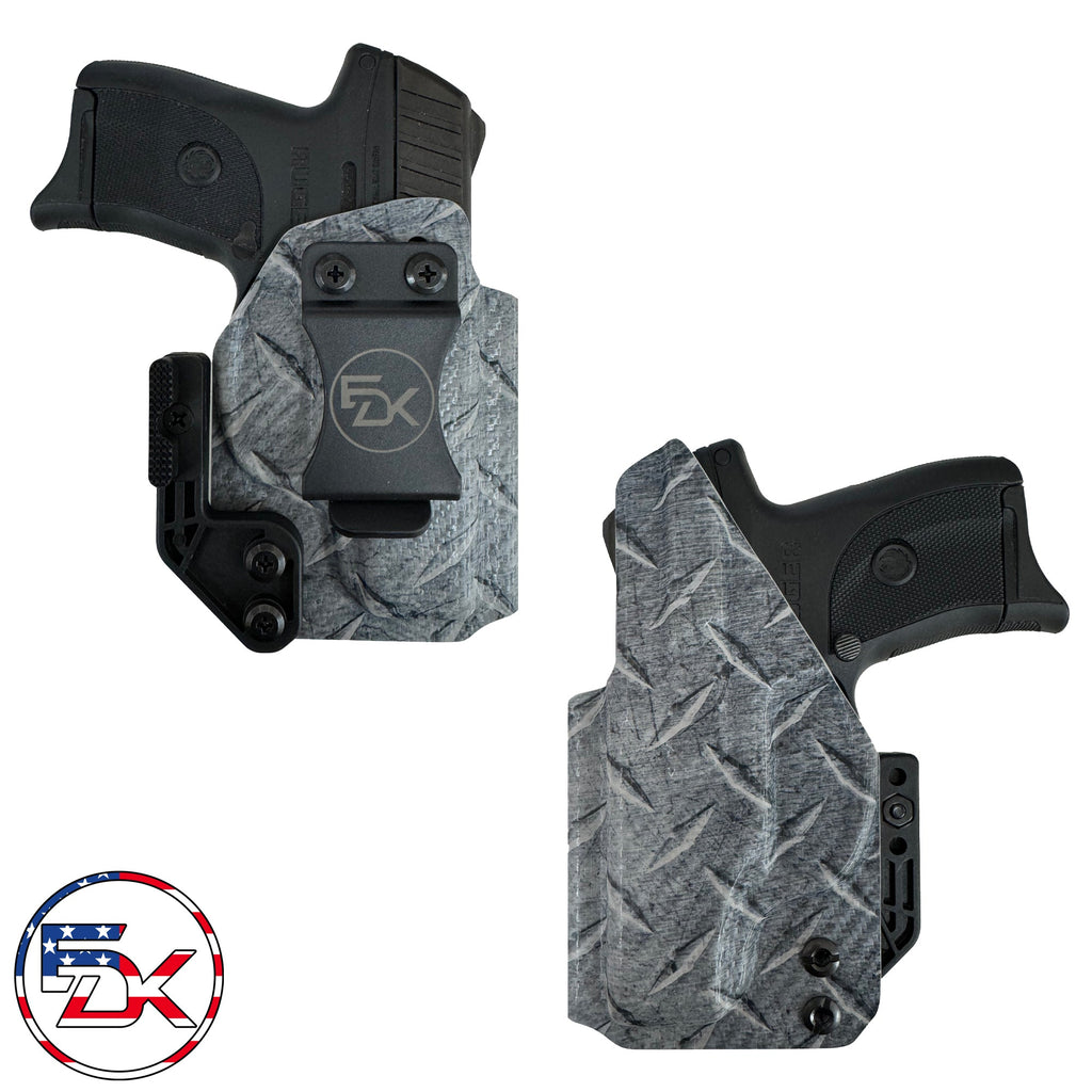 Carbon Fiber Diamond Plate - Inside the Waistband (IWB) Holster - Everydaykydex