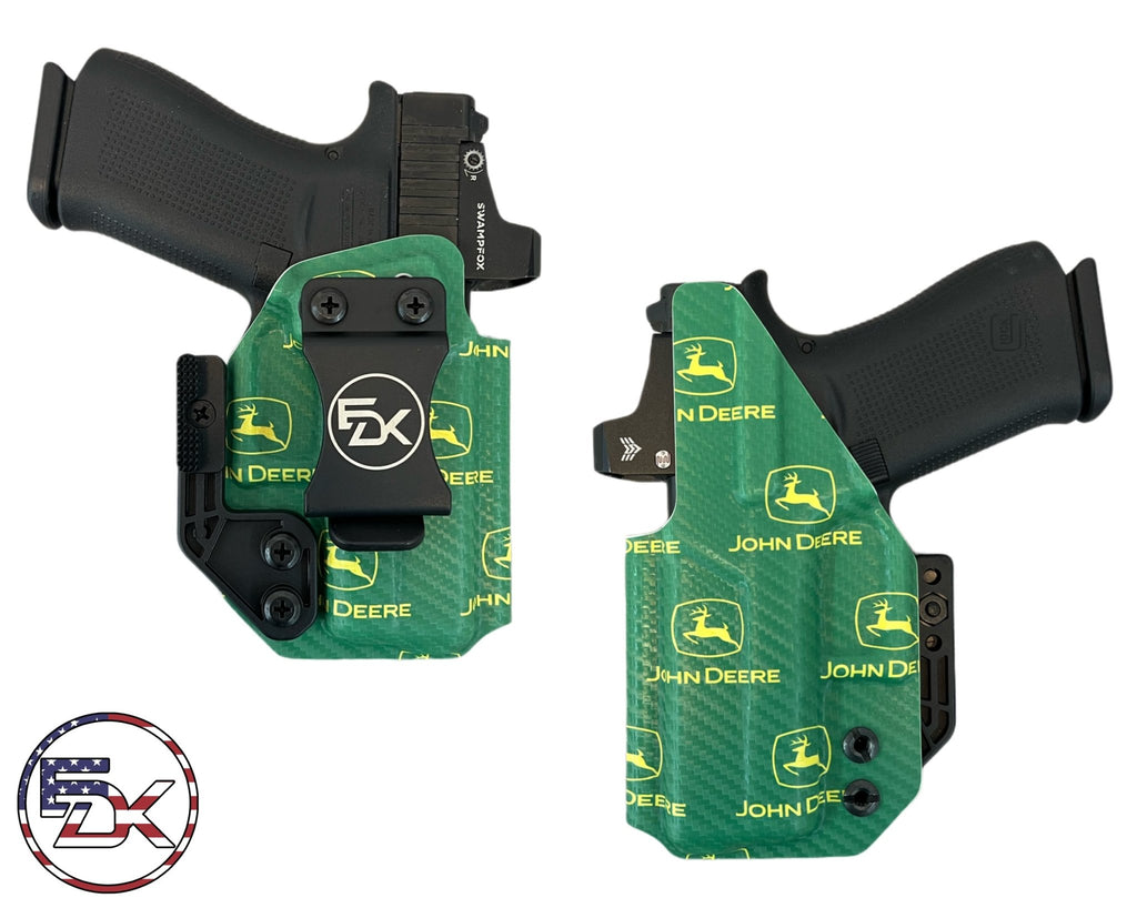 Carbon Fiber John Deere - Inside the Waistband (IWB) Holster - Everydaykydex