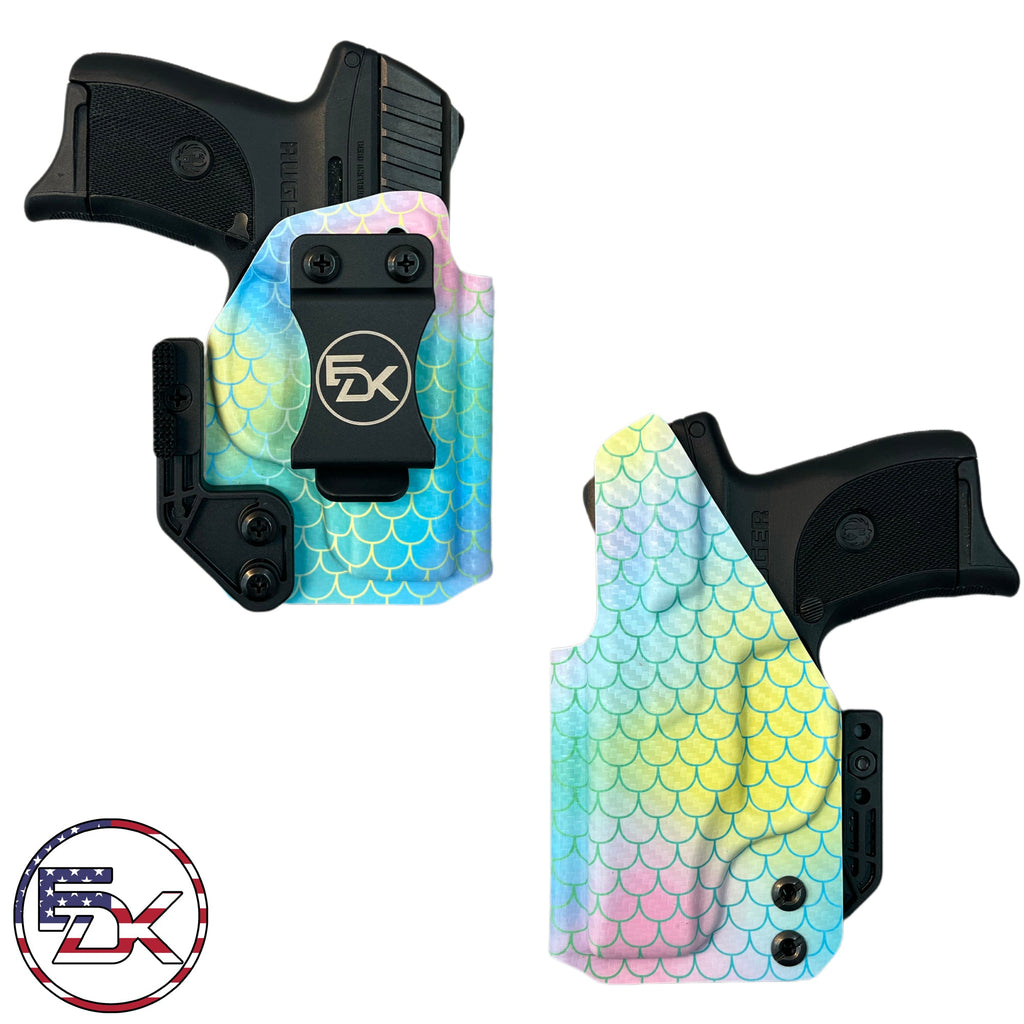 Carbon Fiber Mermaid Scales - Inside the Waistband (IWB) Holster - Everydaykydex