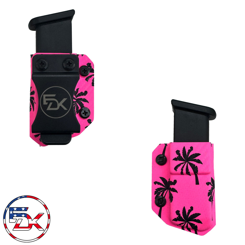 Carbon Fiber Palm Tree - Inside the Waistband (IWB) kydex Mag Carriers - Everydaykydex