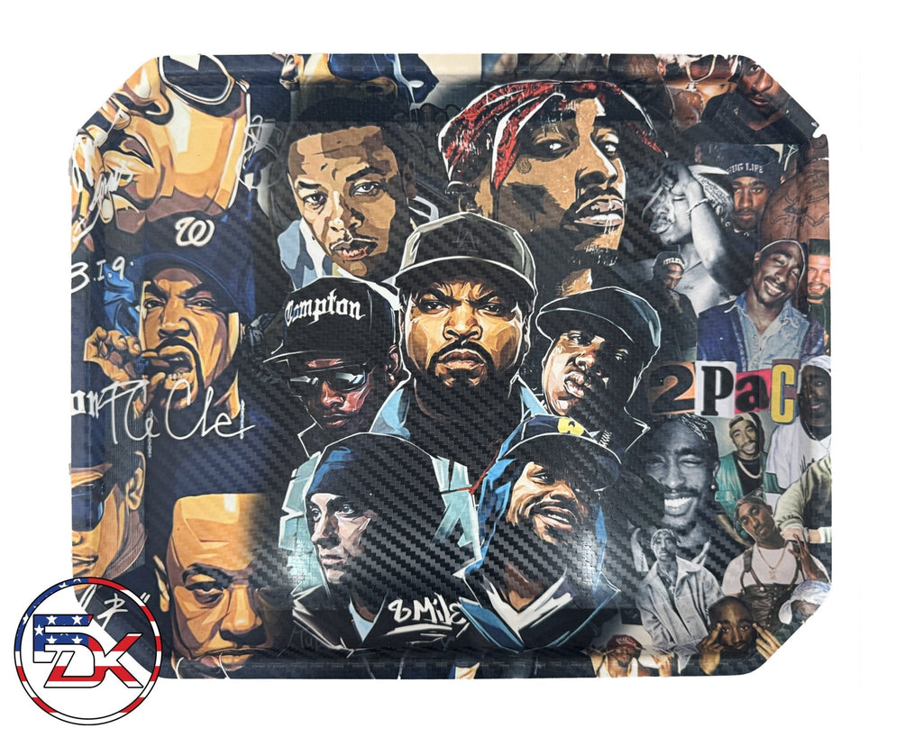 Carbon Fiber Rap Legends - EDC Kydex Tray - Everydaykydex