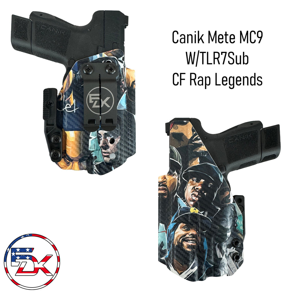 Carbon Fiber Rap Legends - Inside the Waistband (IWB) Holster - Everydaykydex