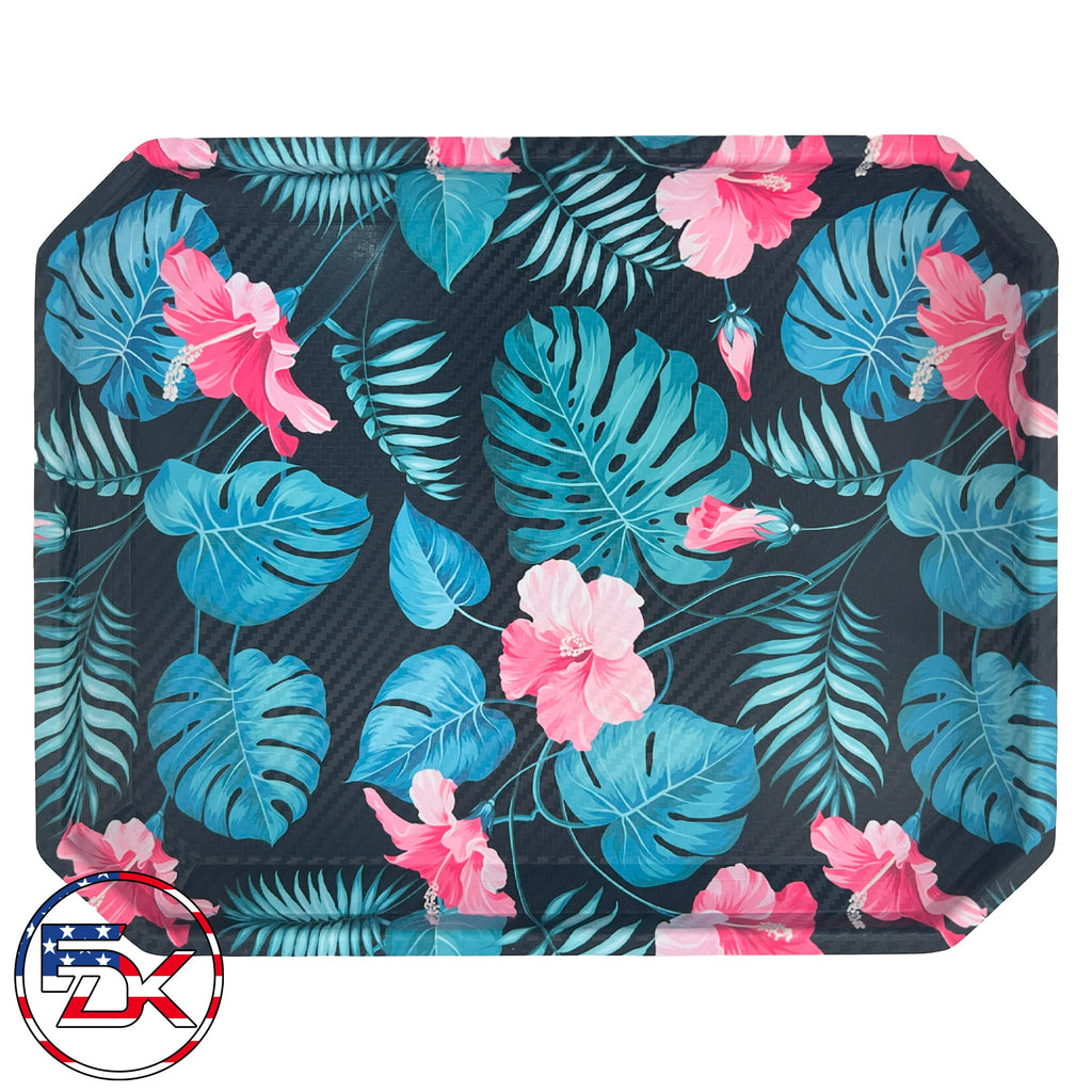 Carbon Fiber Tropical Love - EDC Kydex Tray - Everydaykydex