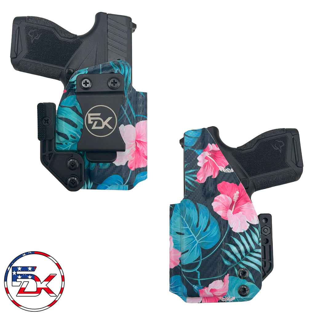 Carbon Fiber Tropical Love - Inside the Waistband (IWB) Holster - Everydaykydex