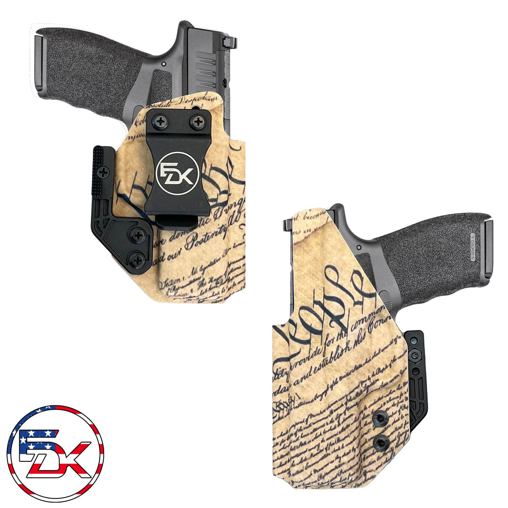 Carbon Fiber We the People Constitution - Inside the Waistband (IWB) Holster - Everydaykydex