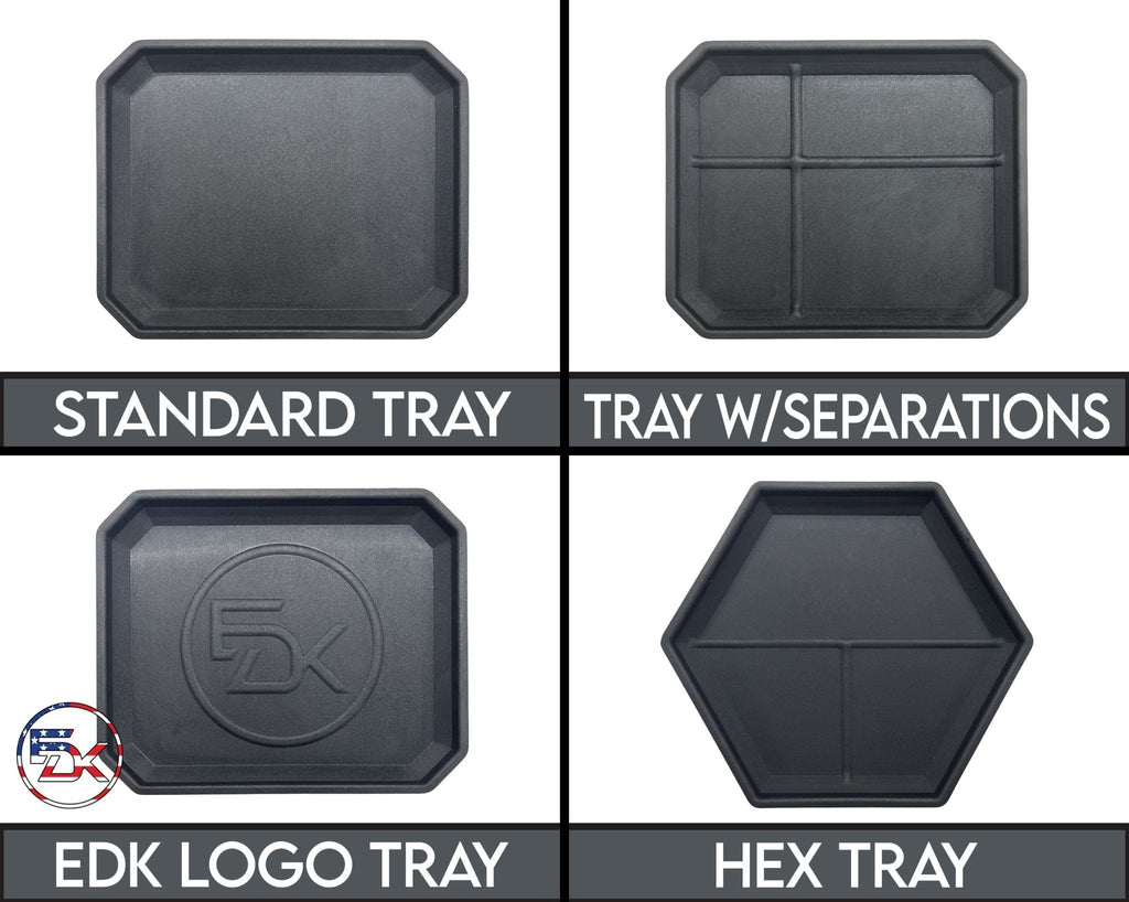 Carbon Fiber We the People Full Print - EDC Kydex Tray - Everydaykydex