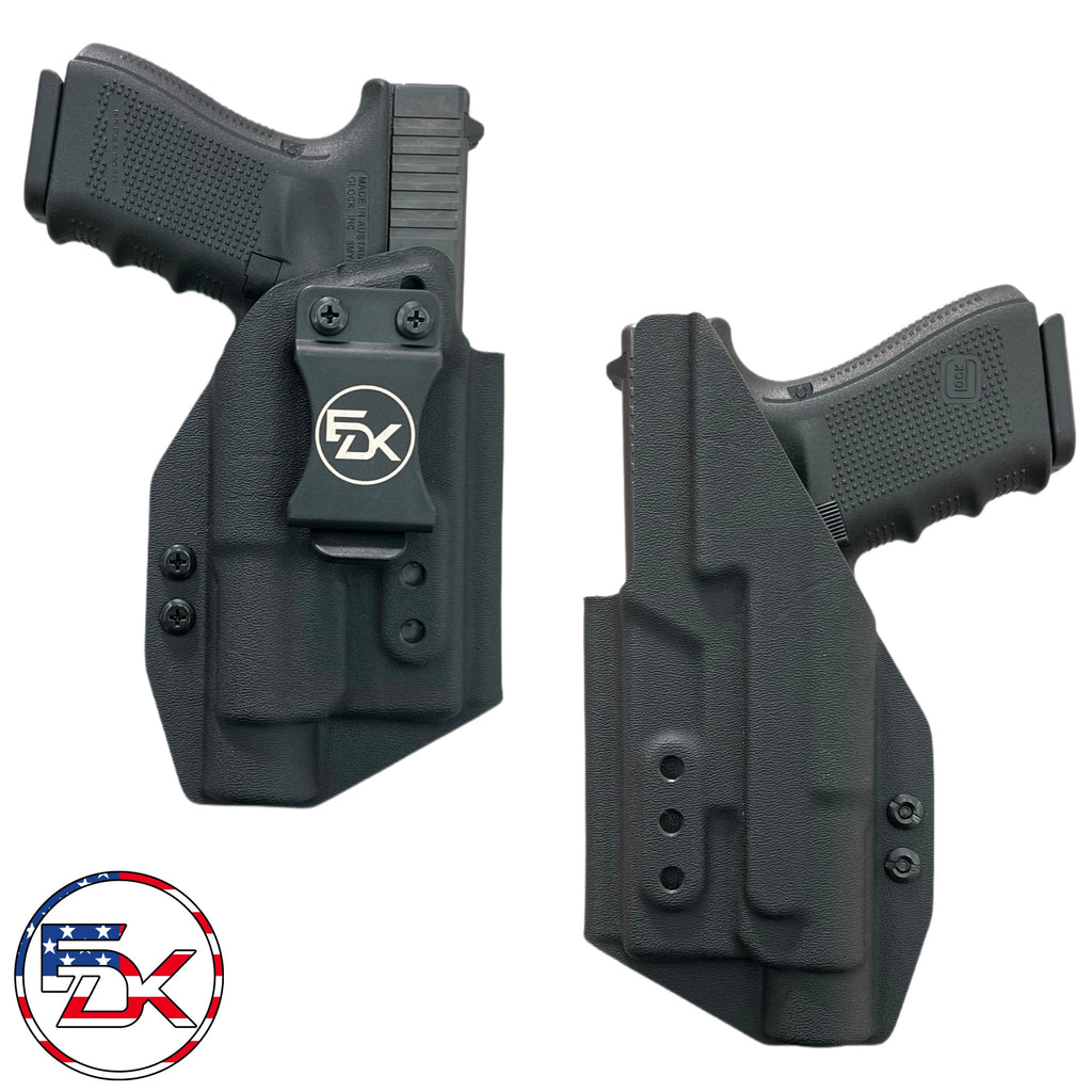 Glock 19 w/Streamlight TLR - 1 (Closed End) - Inside the Waistband (IWB) kydex Holsters. - Everydaykydex