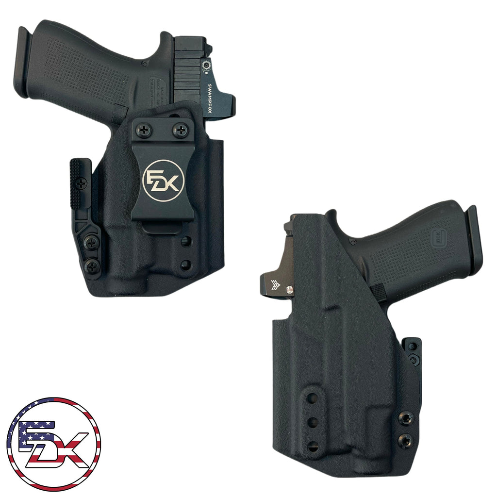 Glock 43X Mos w/Streamlight TLR7 Sub (GL) - Inside the Waistband (IWB) kydex Holsters. - Everydaykydex