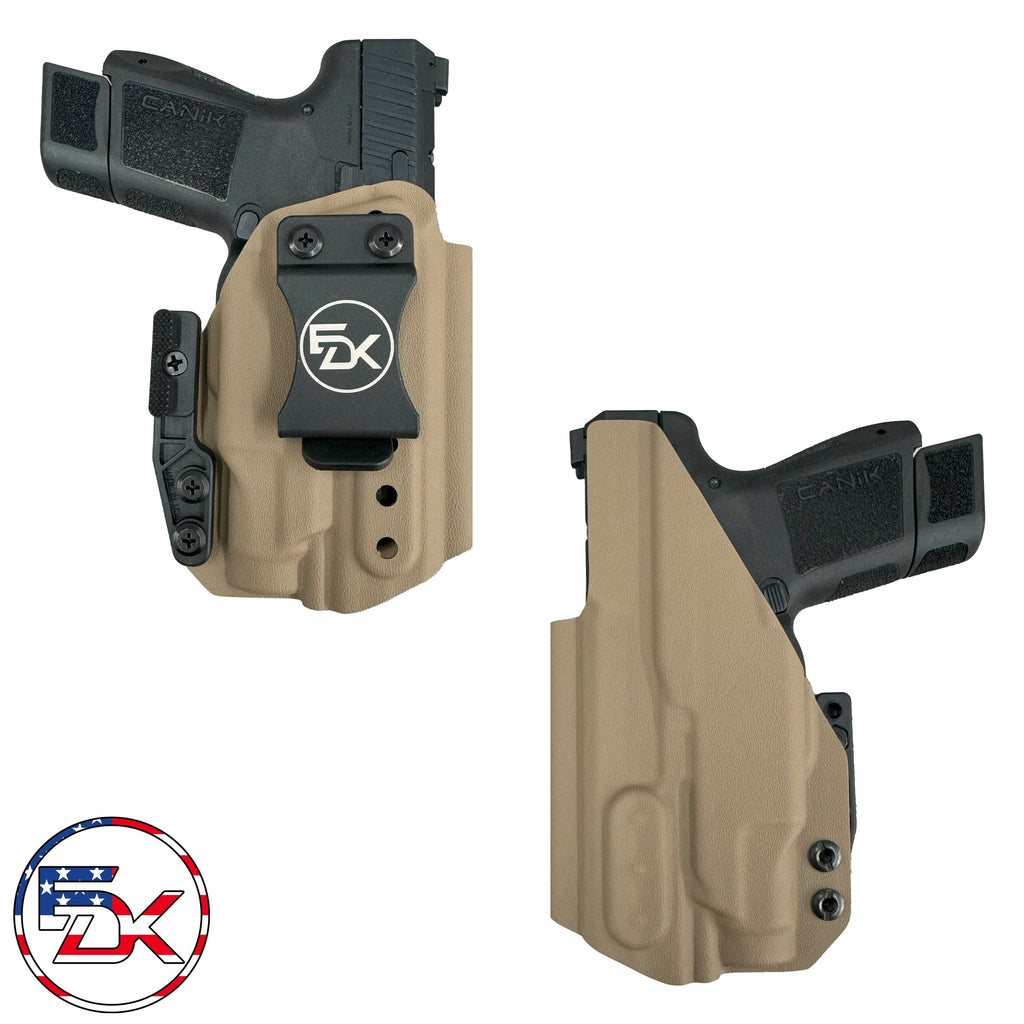 Inside the Waistband (IWB) kydex Holsters - Light Bearing - Canik - Everydaykydex