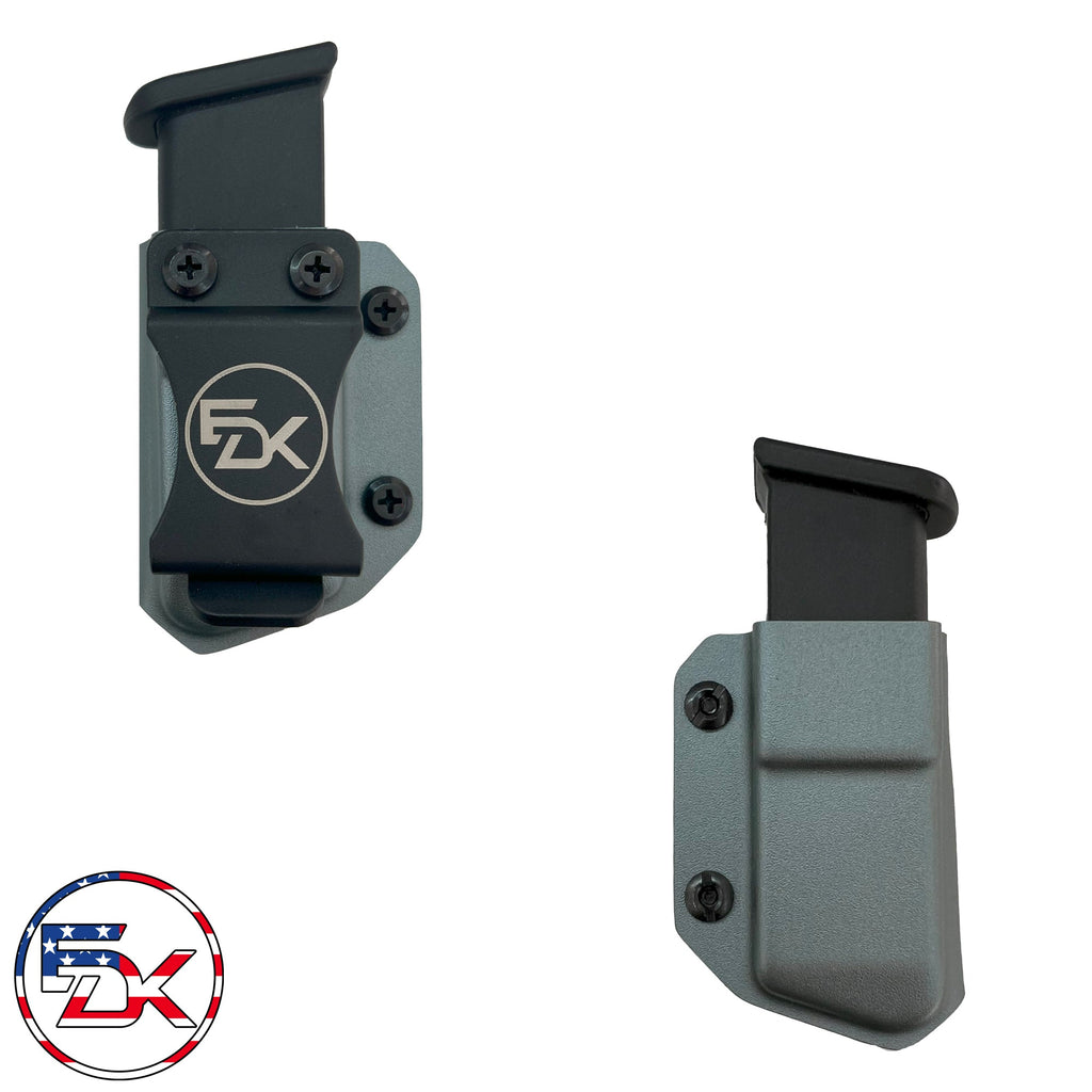 Liquid Gun Metal - Inside the Waistband (IWB) kydex Mag Carriers - Everydaykydex