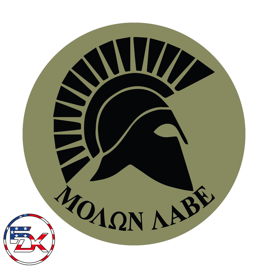 Molon Labe Sticker | Decal - Everydaykydex