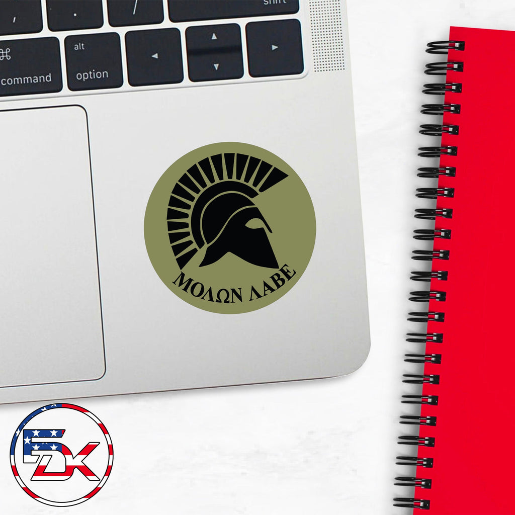 Molon Labe Sticker | Decal - Everydaykydex