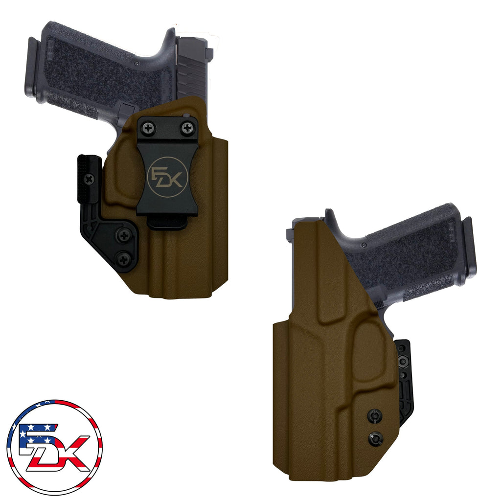 P80 - G19 (Open End) - Inside the Waistband (IWB) kydex Holsters - Everydaykydex