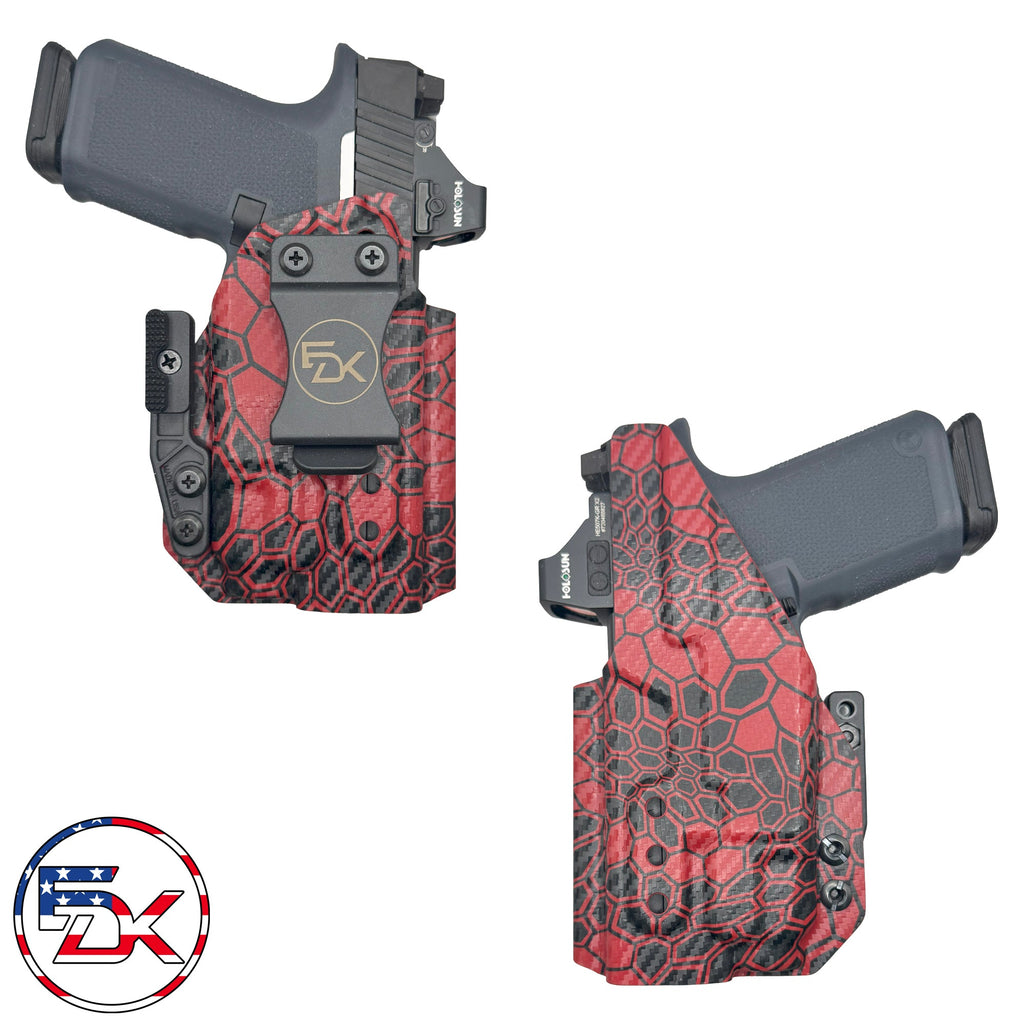 Ruger RXM w/Streamlight TLR7/7a/7x (Open End) - Inside the Waistband (IWB) kydex Holsters - Everydaykydex