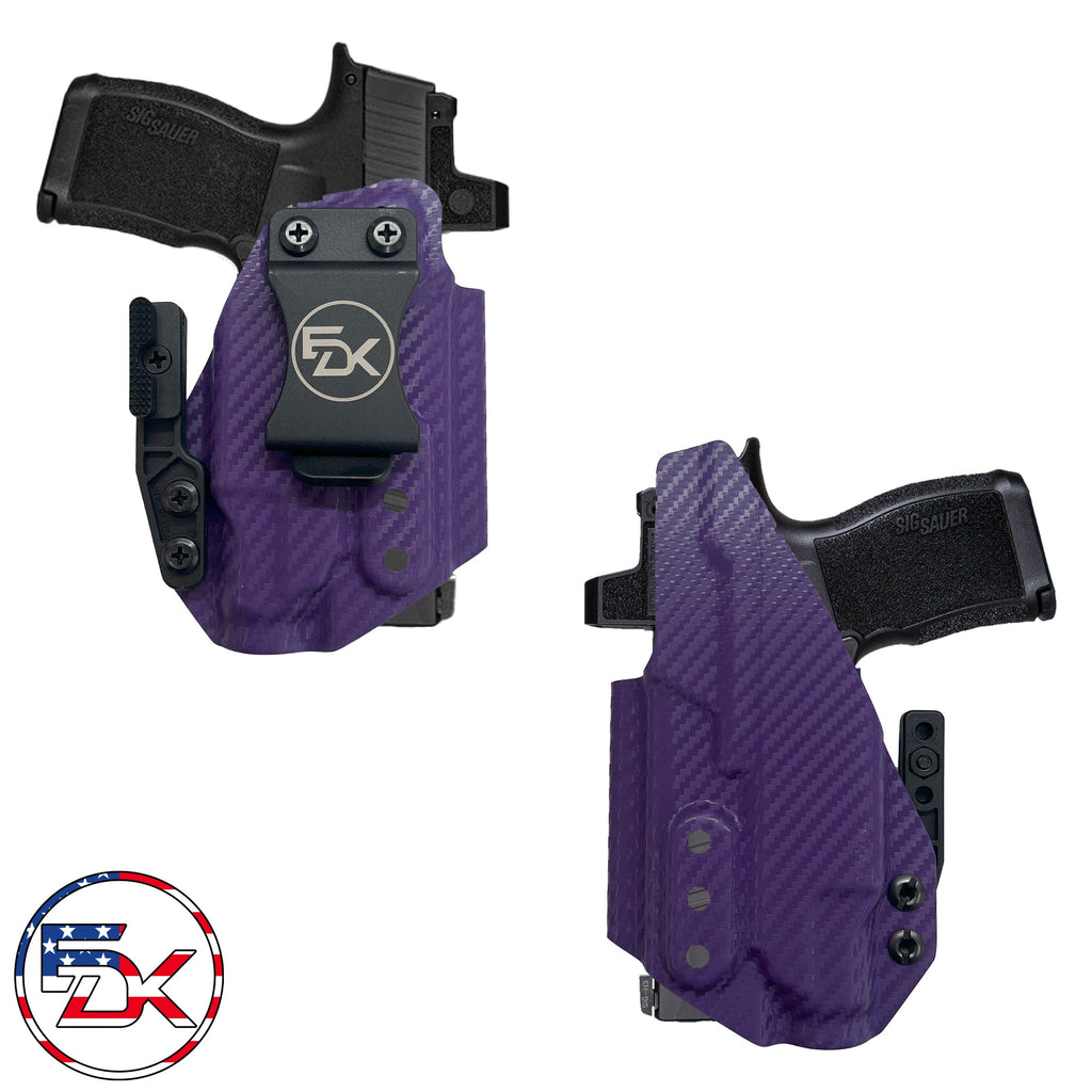 SIG SAUER P365XL TLR7SUB (SIG VERSION) OPEN ENDED - INSIDE THE WAISTBAND (IWB) KYDEX HOLSTERS - Everydaykydex