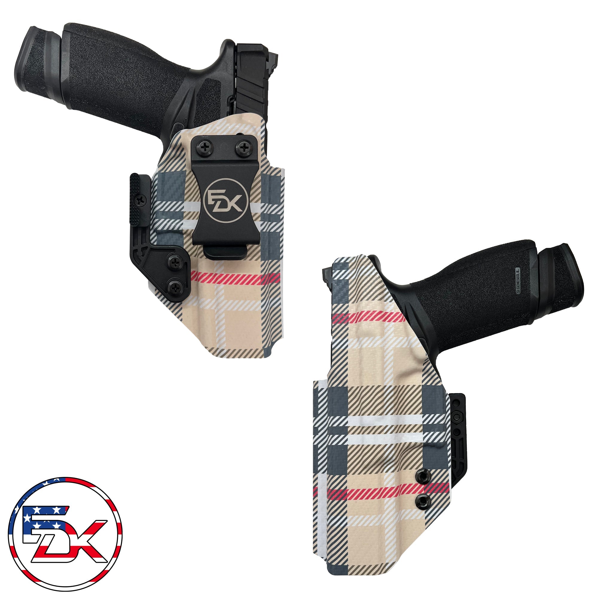 Springfield Echelon IWB Kydex Holster With Concealment Claw – Bucks Holsters, USA Made